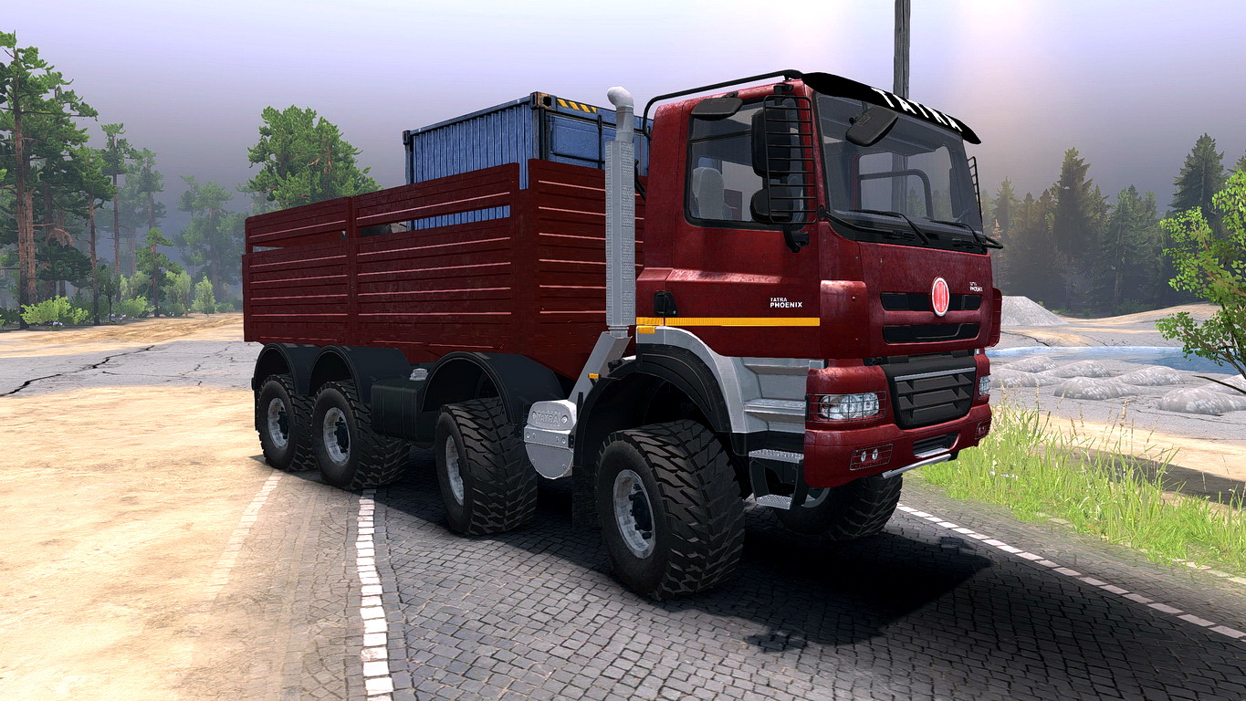 Tatra phoenix. Tatra Phoenix 8x8. Tatra Phoenix SNOWRUNNER. Tatra Phoenix 8x8 двигатель. Tatra Phoenix 8x8 AGRITRUCK.