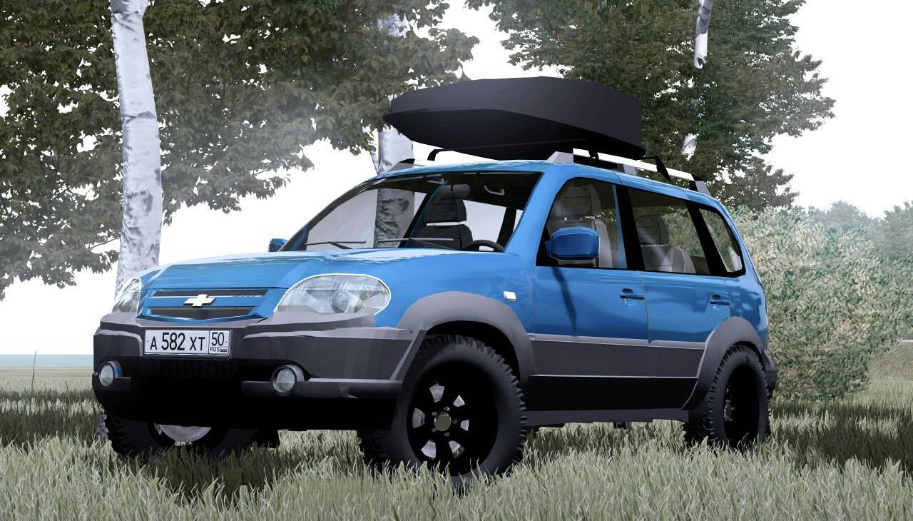 Niva Chevrolet 4x4 для City Car Driving 1.5.1 - 1.5.4