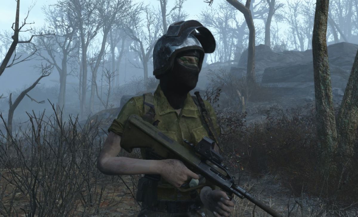 Fallout 4 боевой шлем фото 107