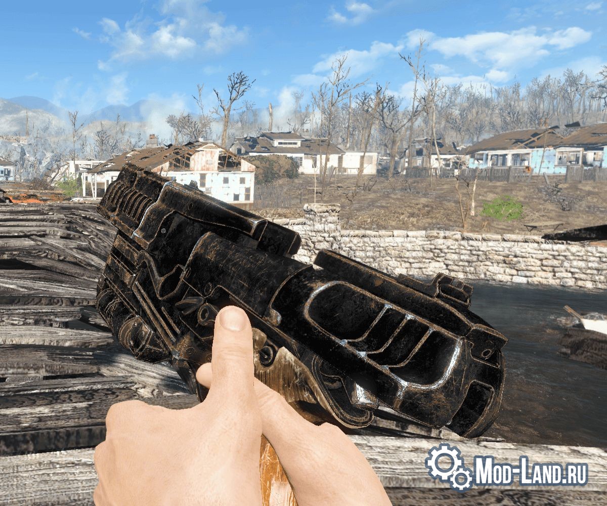 Fallout 4 10 mm pistol replacer фото 55