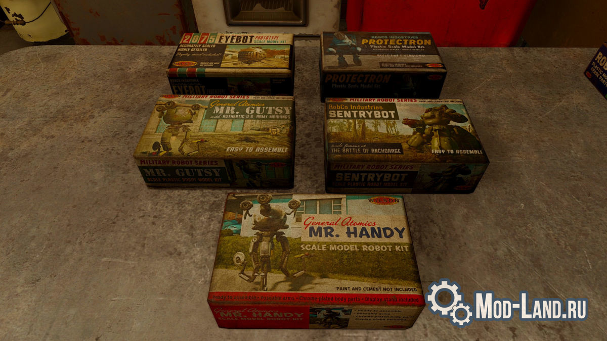 Fallout 4 model kit (120) фото