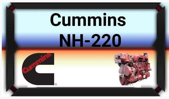 Двигатель 1956 Cummins NH-220 версия 1.0 для American Truck Simulator (v1.2...