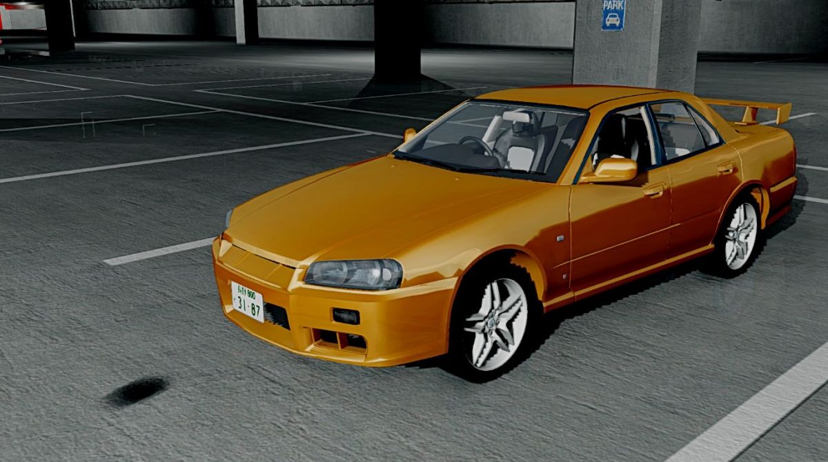 Nissan Skyline ER34 версия 1.0 для BeamNG.drive (0.13)