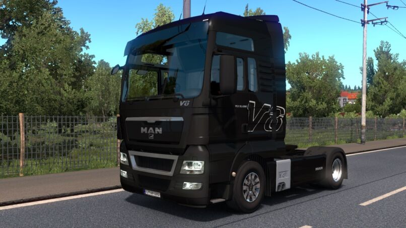 Интерьер для man для euro truck simulator 2